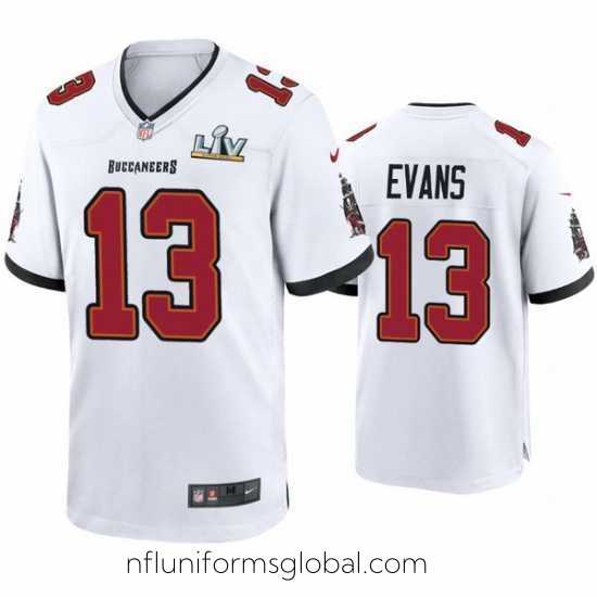 Irresistible Mike Evans Buccaneers White Super Bowl Lv Game Jersey