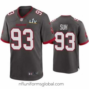 Enchanting Ndamukong Suh Buccaneers Pewter Super Bowl Lv Game Jersey