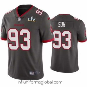 Enchanting Ndamukong Suh Buccaneers Pewter Super Bowl Lv Vapor Limited Jersey
