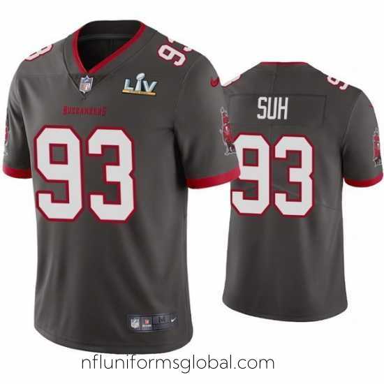 Enchanting Ndamukong Suh Buccaneers Pewter Super Bowl Lv Vapor Limited Jersey