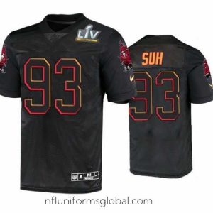 Sumptuous Ndamukong Suh Tampa Bay Buccaneers Black Super Bowl Lv Jersey