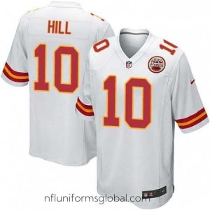 Ravishing Nike Kansas City Chiefs 10 Tyreek Hill Game White NFL Jersey