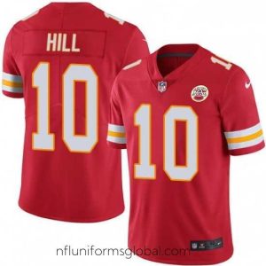 Divine Nike Kansas City Chiefs 10 Tyreek Hill Red Team Color Vapor Untouchable Limited Player NFL Jersey