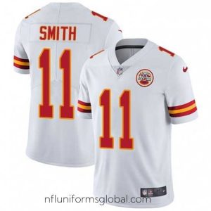 Exquisite Nike Kansas City Chiefs 11 Alex Smith White Vapor Untouchable Limited Player NFL Jersey