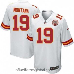 Irresistible Nike Kansas City Chiefs 19 Joe Montana Game White NFL Jersey
