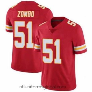 Gorgeous Nike Kansas City Chiefs #51 Frank Zombo Red Vapor Untouchable Limited Player NFL Jersey