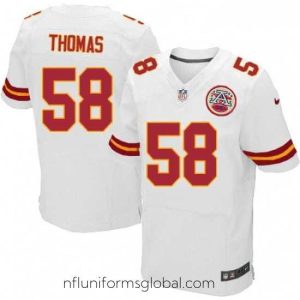 Enchanting Nike Kansas City Chiefs 58 Derrick Thomas White Vapor Untouchable Elite Player NFL Jersey