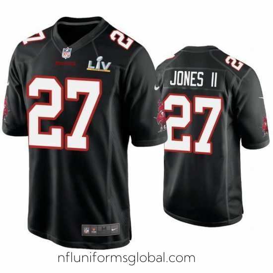 Ravishing Ronald Jones Ii Buccaneers Black Super Bowl Lv Game Fashion Jersey