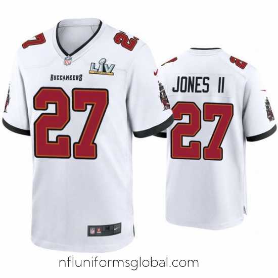 Divine Ronald Jones Ii Buccaneers White Super Bowl Lv Game Jersey