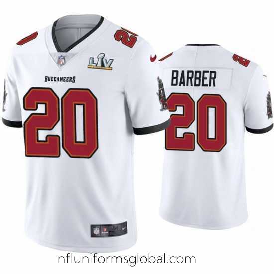 Enchanting Ronde Barber Buccaneers White Super Bowl Lv Vapor Limited Jersey