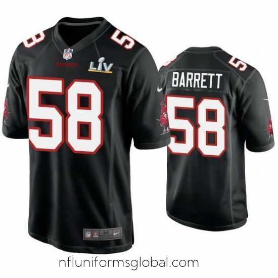 Sumptuous Shaquil Barrett Buccaneers Black Super Bowl Lv Game Fashion Jersey