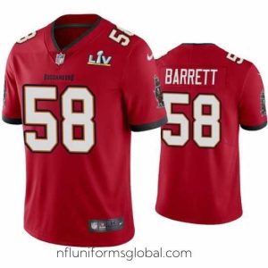 Enchanting Shaquil Barrett Buccaneers Red Super Bowl Lv Vapor Limited Jersey