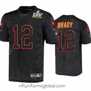 Irresistible Tom Brady Tampa Bay Buccaneers Black Super Bowl Lv Jersey