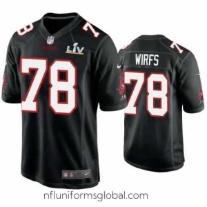Alluring Tristan Wirfs Buccaneers Black Super Bowl Lv Game Fashion Jersey