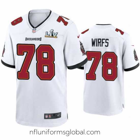 Irresistible Tristan Wirfs Buccaneers White Super Bowl Lv Game Jersey