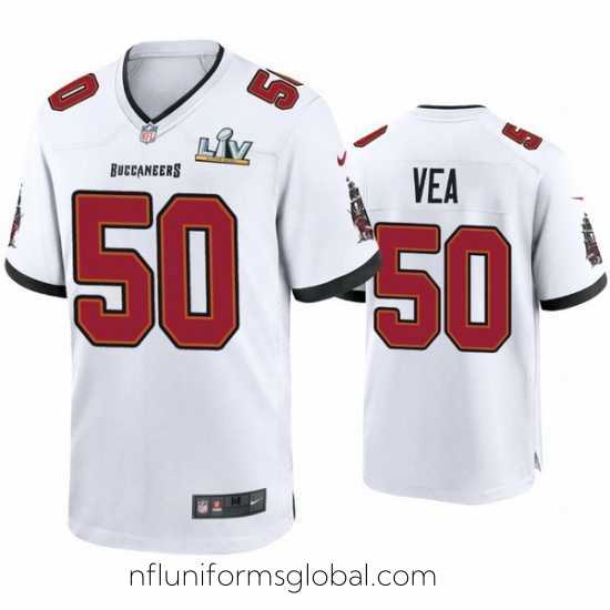Ravishing Vita Vea Buccaneers White Super Bowl Lv Game Jersey
