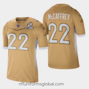 Gorgeous Men's Carolina Panthers #22 Christian McCaffrey 2020 NFC Pro Bowl Game Jersey