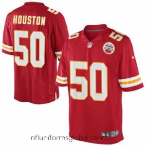 Sumptuous Mens Kansas City Chiefs Justin Houston Nike Red Team Color Limited Jersey