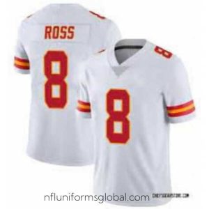 Gorgeous Men's Kansas City Chiefs Justyn Ross Limited White Vapor Untouchable Jersey