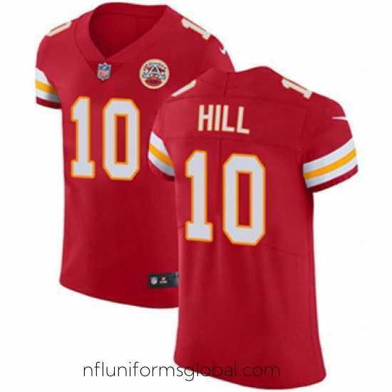 Exquisite Nike Chiefs #10 Tyreek Hill Red Team Color Mens Stitched NFL Vapor Untouchable Elite Jersey