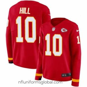 Sumptuous Nike Chiefs #10 Tyreek Hill Red Team Color Stitched NFL