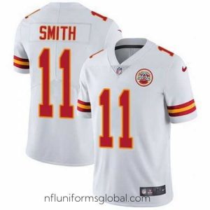 Captivating Nike Chiefs #11 Alex Smith White Mens Stitched NFL Vapor Untouchable Limited Jersey