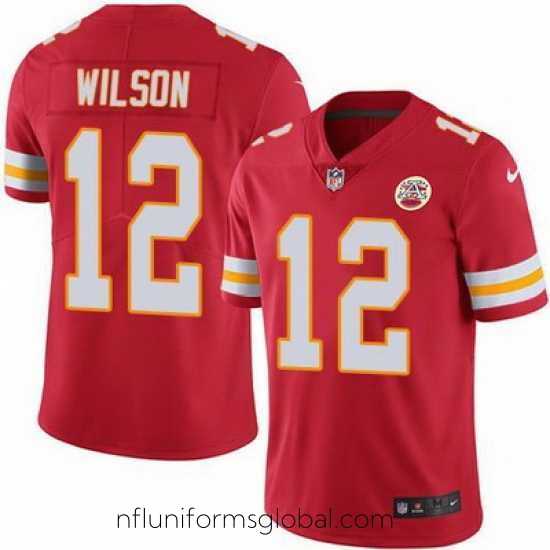 Alluring Nike Chiefs #12 Albert Wilson Red Team Color Mens Stitched NFL Vapor Untouchable Limited Jersey