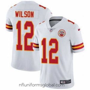 Irresistible Nike Chiefs #12 Albert Wilson White Mens Stitched NFL Vapor Untouchable Limited Jersey