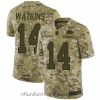 Alluring Nike Chiefs #14 Sammy Watkins Camo Mens Stitched NFL Limited 2018 Salute To Service Jersey