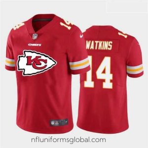 Ravishing Nike Chiefs 14 Sammy Watkins Red Team Big Logo Vapor Untouchable Limited Jersey