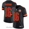Captivating Nike Chiefs #16 Len Dawson Black Mens Stitched NFL Limited Rush Jersey