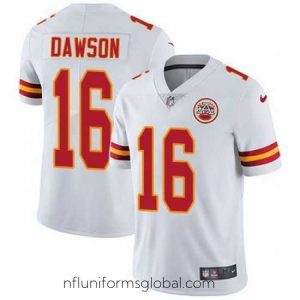 Enchanting Nike Chiefs #16 Len Dawson White Mens Stitched NFL Vapor Untouchable Limited Jersey