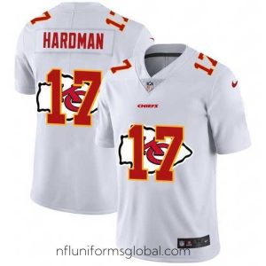 Captivating Nike Chiefs 17 Mecole Hardman White Shadow Logo Limited Jersey