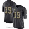 Exquisite Nike Chiefs #19 Jeremy Maclin Black Stitched NFL Limited 2016 Salute to Service Jersey