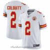 Sumptuous Nike Chiefs #2 Dustin Colquitt White Mens Stitched NFL Vapor Untouchable Limited Jersey