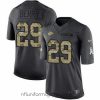 Captivating Nike Chiefs #29 Eric Berry Black Stitched NFL Limited 2016 Salute to Service Jersey