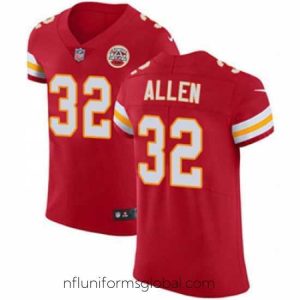 Enchanting Nike Chiefs #32 Marcus Allen Red Team Color Mens Stitched NFL Vapor Untouchable Elite Jersey