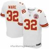 Alluring Nike Chiefs #32 Spencer Ware White Mens Stitched NFL Elite Jersey