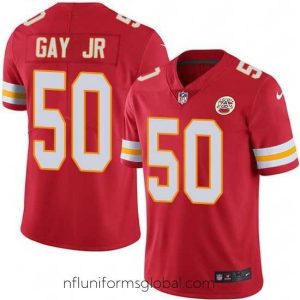Gorgeous Nike Chiefs 50 Willie Gay Jr  Red Team Color Stitched NFL Vapor Untouchable Limited Jersey