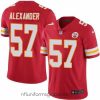 Alluring Nike Chiefs #57 D J  Alexander Red Team Color Stitched NFL Vapor Untouchable Limited Jersey