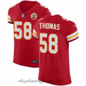 Exquisite Nike Chiefs #58 Derrick Thomas Red Team Color Mens Stitched NFL Vapor Untouchable Elite Jersey