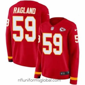 Enchanting Nike Chiefs #59 Reggie Ragland Red Team Color Stitched NFL