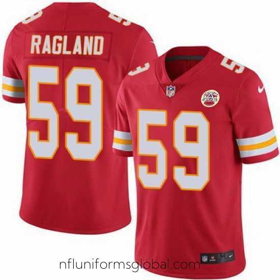 Sumptuous Nike Chiefs 59 Reggie Ragland Red Vapor Untouchable Limited Jersey