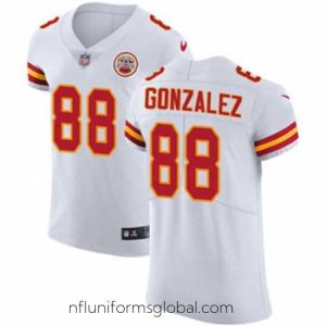 Captivating Nike Chiefs #88 Tony Gonzalez White Mens Stitched NFL Vapor Untouchable Elite Jersey