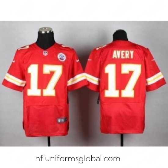 Captivating Nike Kansas City Chiefs 17 Donnie Avery Red Elite NFL Jersey