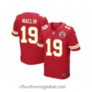 Gorgeous Nike Kansas City Chiefs 19 Jeremy Maclin Red Elite NFL Jersey
