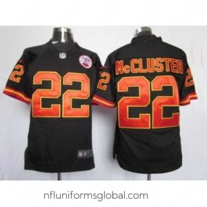 Irresistible Nike Kansas City Chiefs 22 Dexter McCluster Black Game NFL Jersey