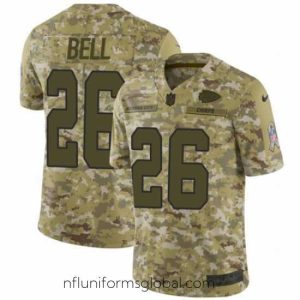 Gorgeous Nike Kansas City Chiefs 26 Le 27Veon Bell Camo Stitched NFL Limited 2018 Salute To Service Jersey