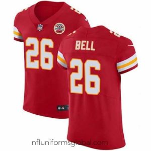 Exquisite Nike Kansas City Chiefs 26 Le 27Veon Bell Red Team Color Stitched NFL Vapor Untouchable Elite Jersey