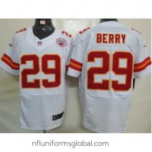 Enchanting Nike Kansas City Chiefs 29 Eric Berry White Elite NFL Jersey